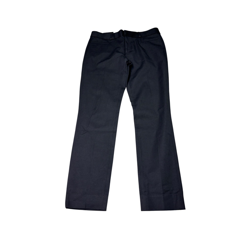 NWT Banana Republic Sloan Slim Ankle Black Mid Rise Trousers Womens 4 W31 L28